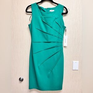 Calvin Klein Teal Midi Dress